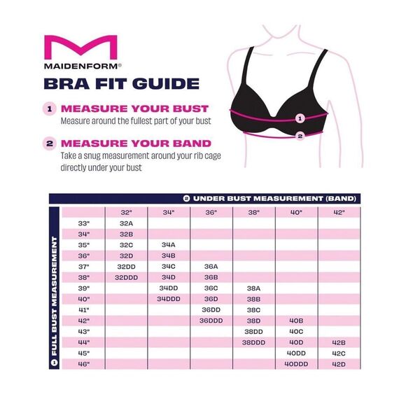 NEW Maidenform Ultra Firm Bodyshaper convertible Underwire 36C - Picture 5 of 6